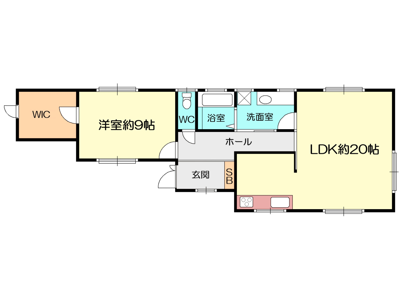 禁野本町貸家